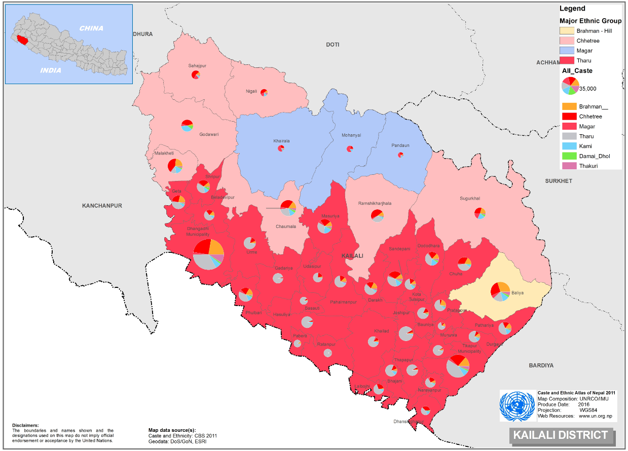 Caste And Ethnicity-kailali | UN Nepal Information Platform