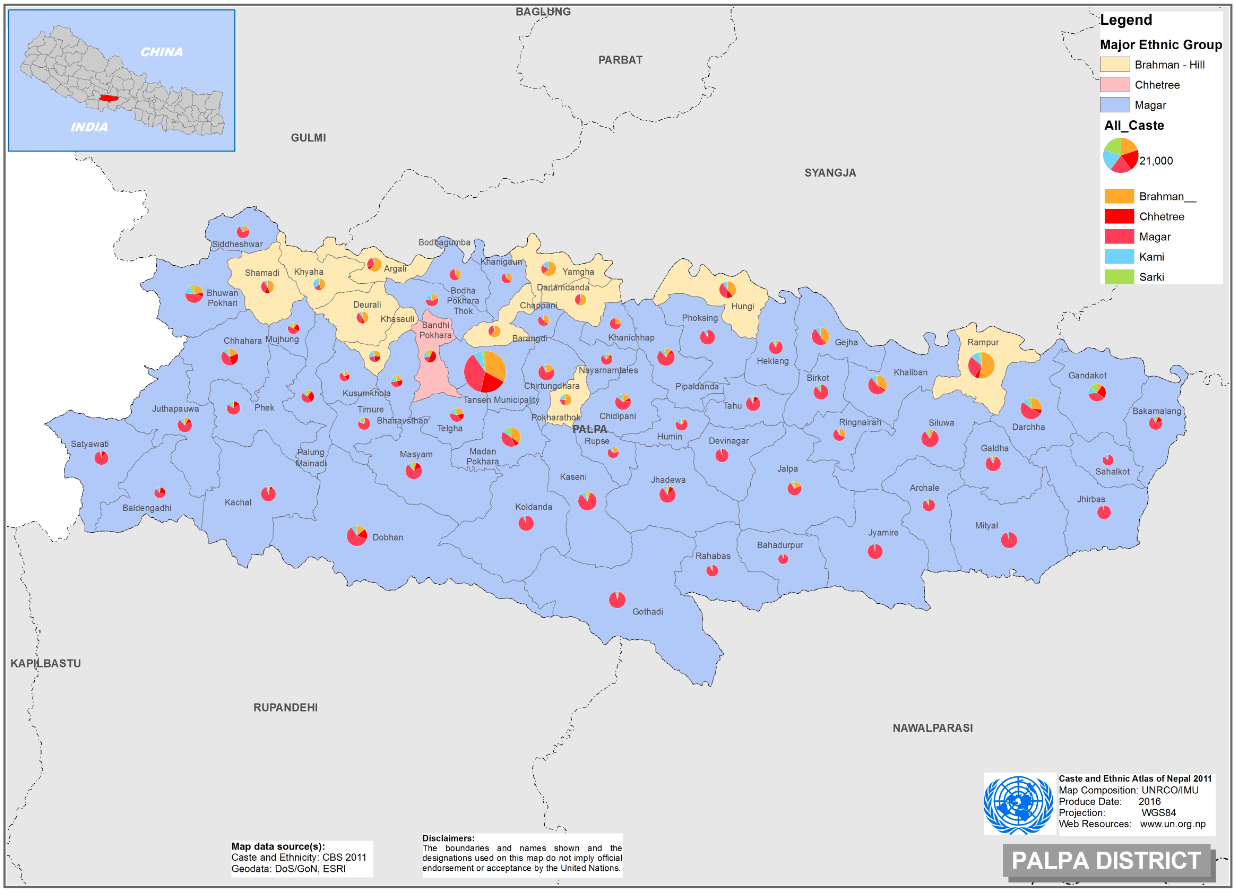 Caste And Ethnicity-Palpa | UN Nepal Information Platform