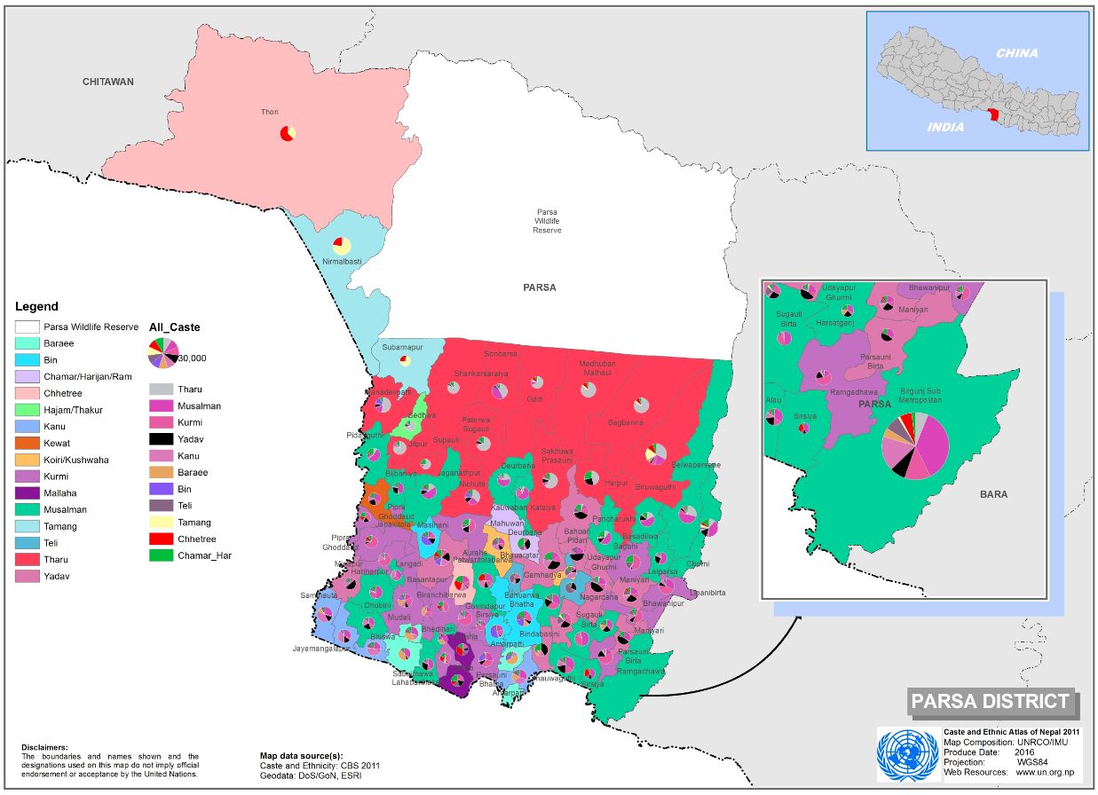 Caste And Ethnicity-Parsa | UN Nepal Information Platform