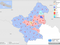 This map presents major caste group and it's composition based on CBS 2011 data of Pyuthan.